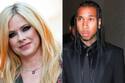 Avril Lavigne y Tyga fueron captados muy abrazados
