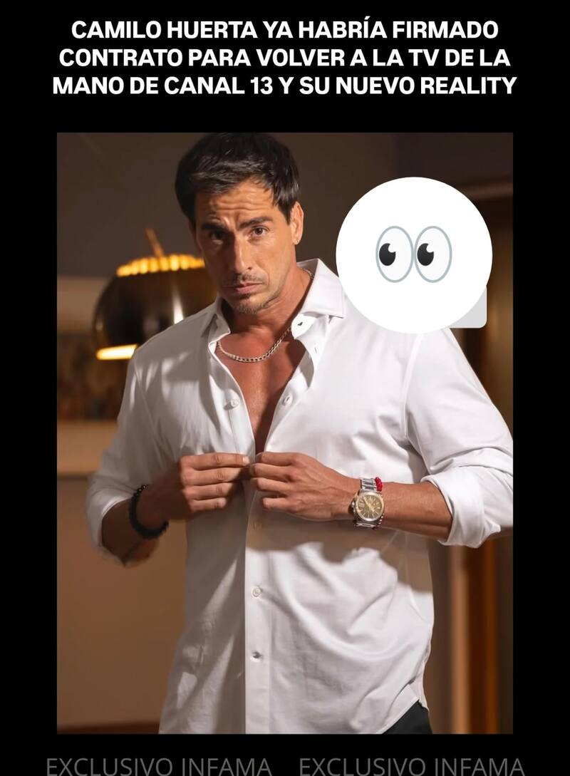 El deportista volvería a la TV tras divorcio con Marité Matus.