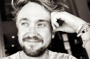 Tom Felton, actor de "Harry Potter", sufre desmayo durante juego de golf