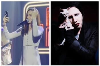 Sin filtro: Evan Rachel Wood dedicó sutil mensaje a Marilyn Manson tras aparecer en listening party de Kanye West