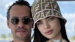 ¡Enamorados y casados! Publican imágenes oficiales del matrimonio de Marc Anthony y Nadia Ferreira