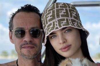 ¡Enamorados y casados! Publican imágenes oficiales del matrimonio de Marc Anthony y Nadia Ferreira