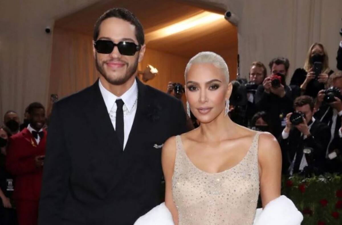 Kim Kardashian reveló que no quería que la Met Gala fuera su primera alfombra roja con Pete Davidson
