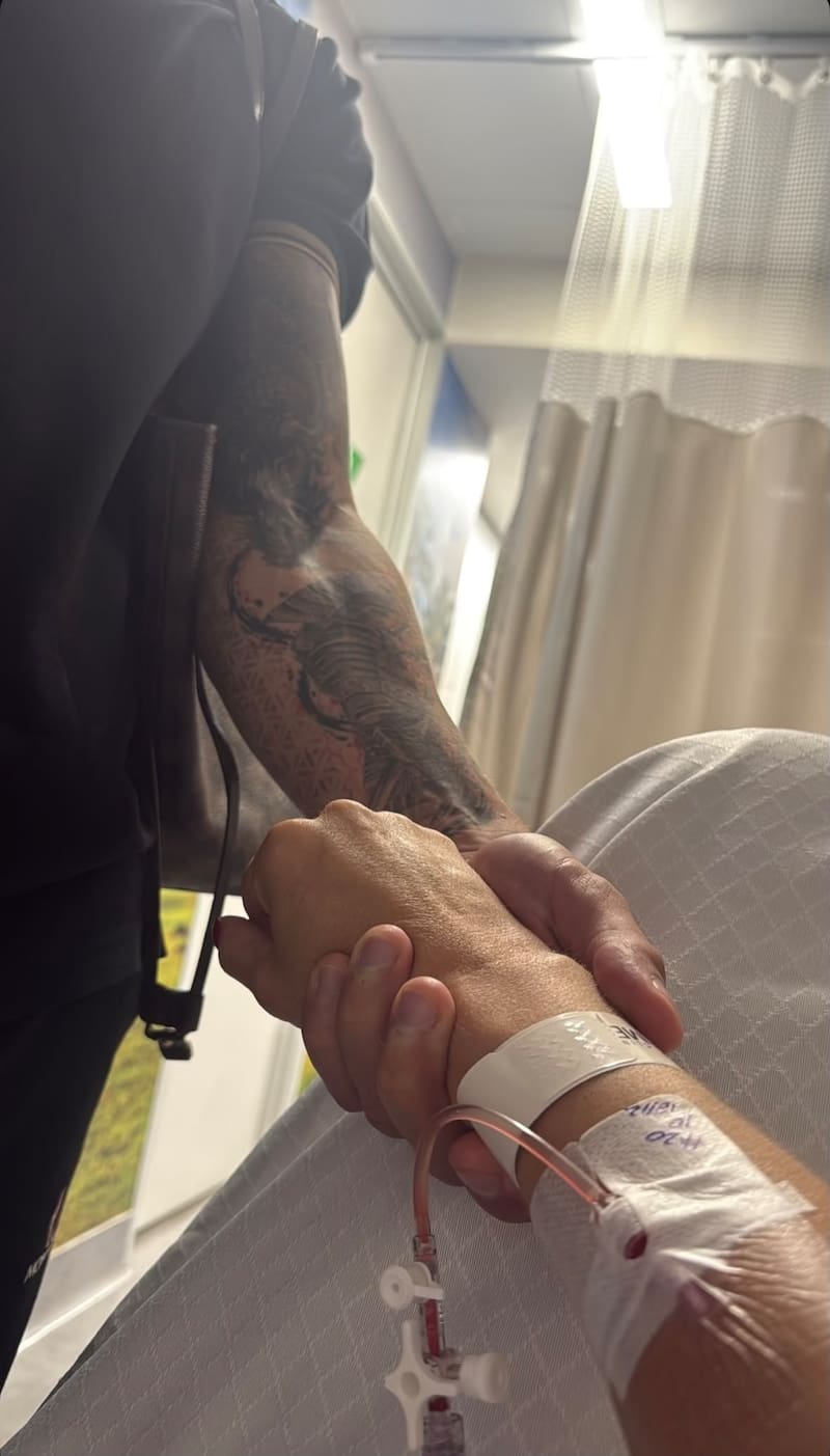 La modelo preocupó por su estado de salud.