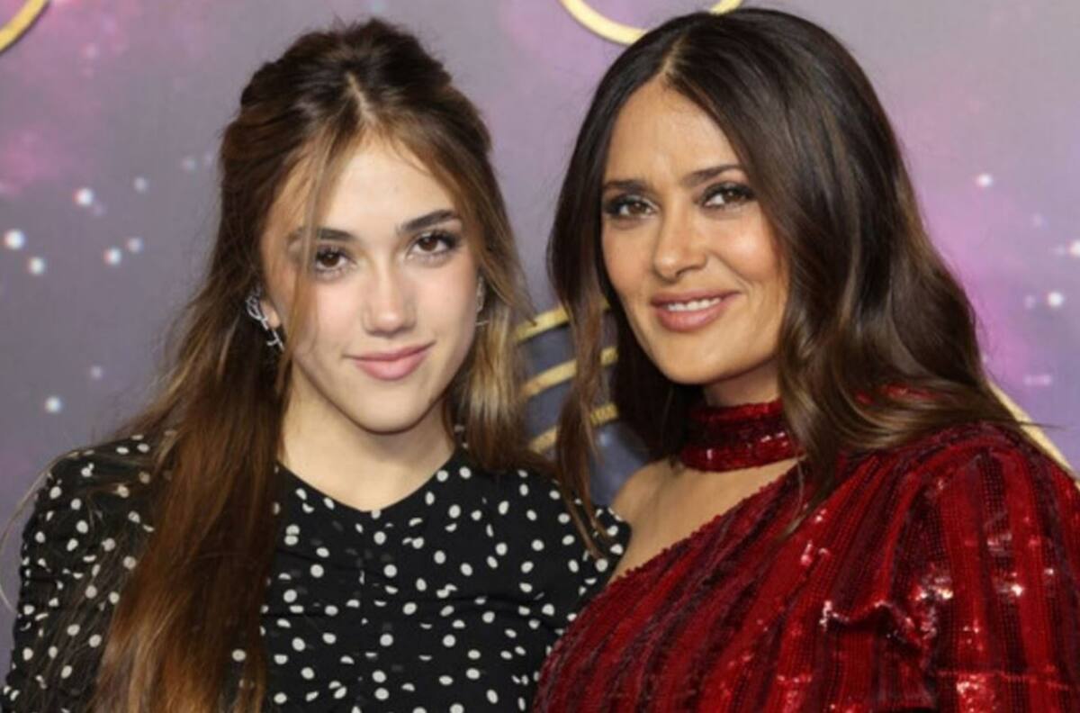Salma Hayek y su hija Valentina Paloma enamoran con su estilo en el desfile de Balenciaga en París