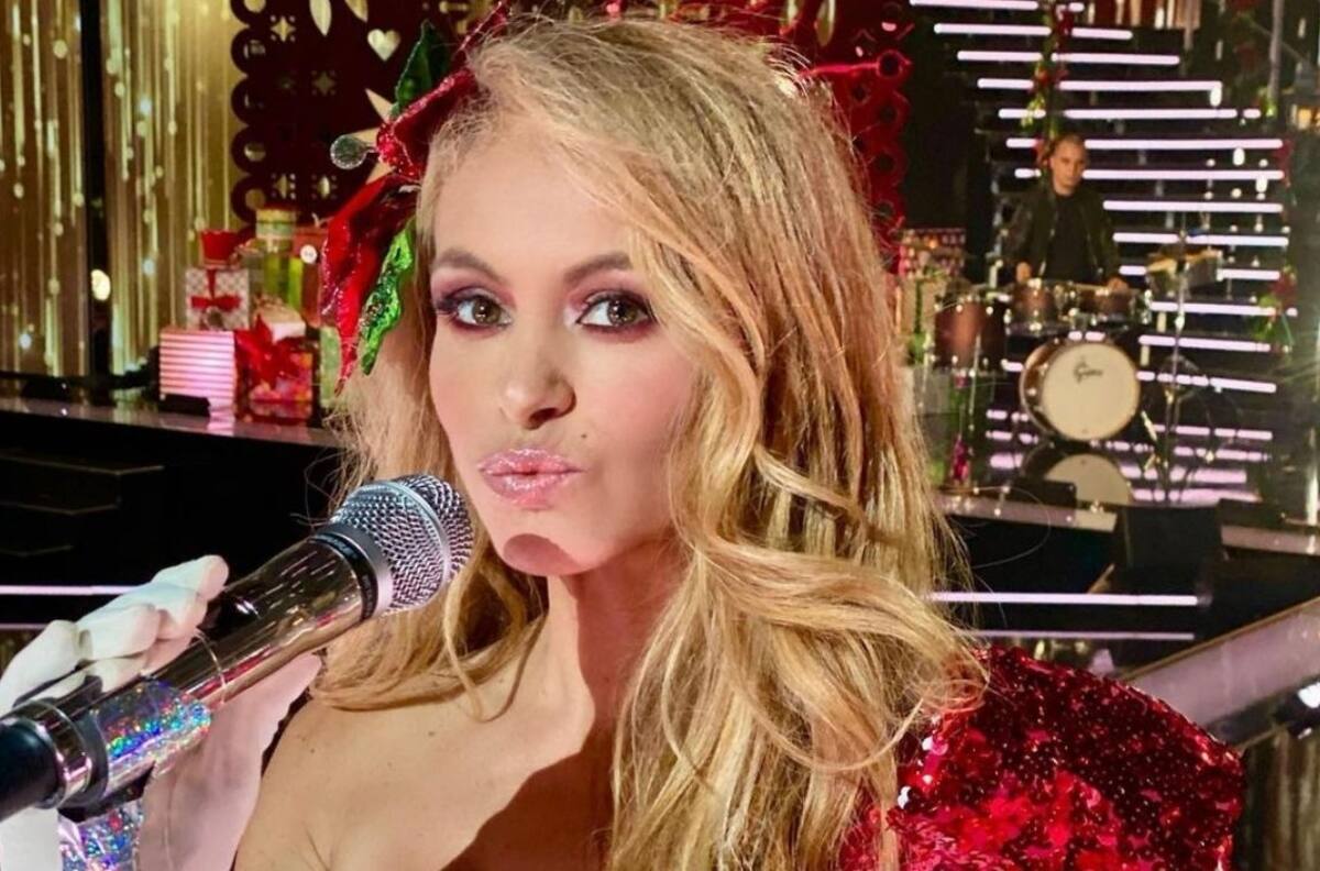 Paulina Rubio se recarga de energia, tras la gira "perrísimas"