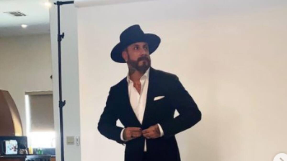"¿Qué se hizo?" AJ McLean, de Backstreet Boys, se quitó caracteristico detalle de su look y luce irreconocible