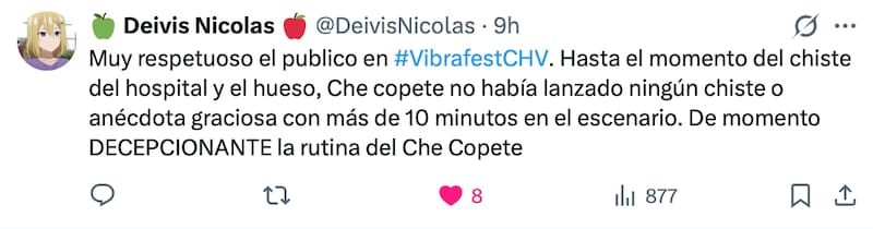 El comediante fue destrozado en redes.