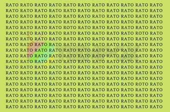 Test Visual: Encuentra las tres palabras "ROTO" en la imagen en el menor tiempo posible