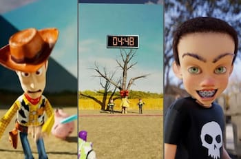 Recrean El Juego del Calamar con personajes de Toy Story