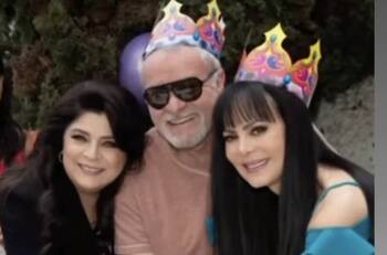 Victoria Ruffo, Maribel Guardia y José Alberto Castro tienen un divertido cumpleaños juntos