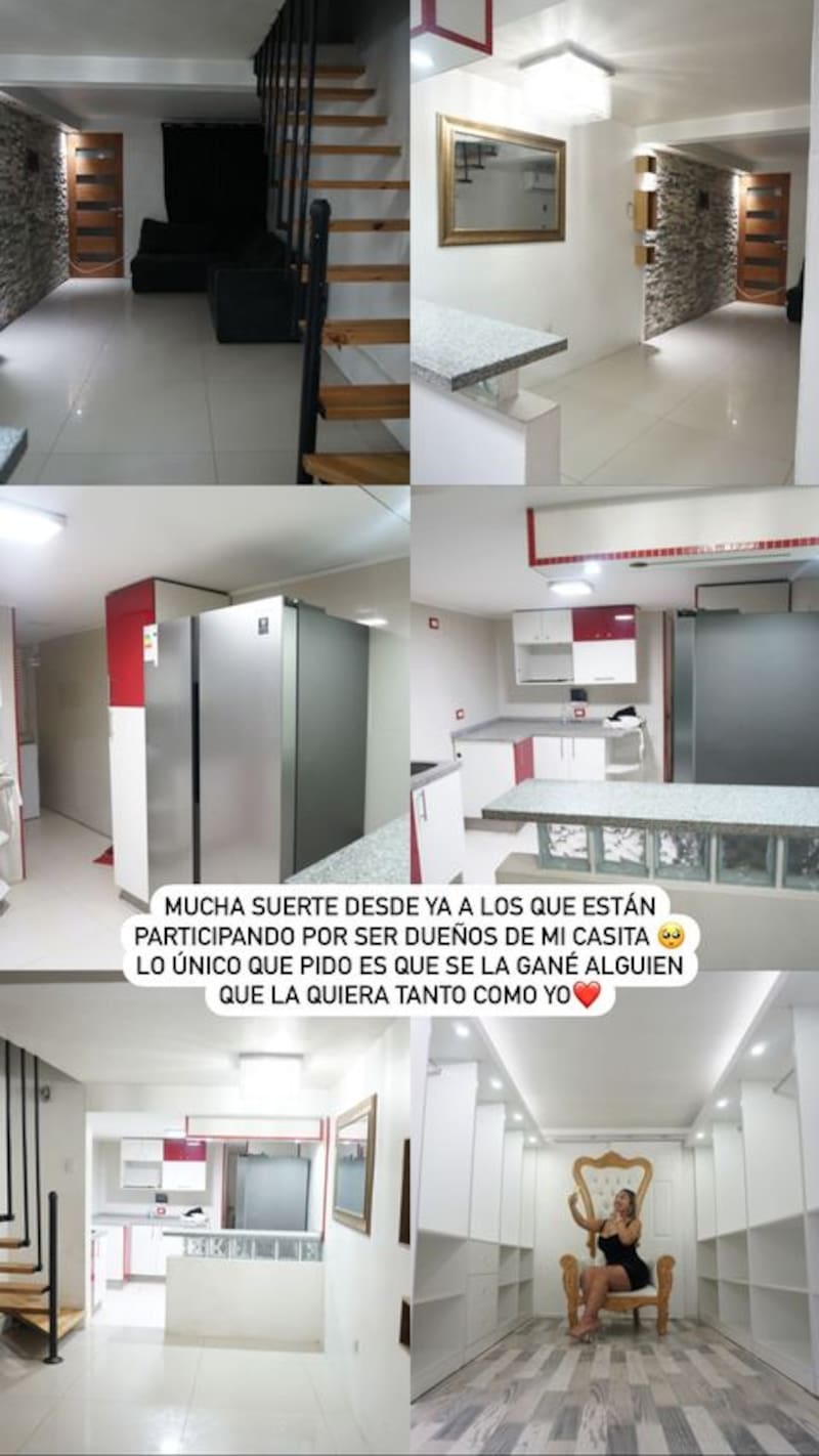 Así es la casa que rifa