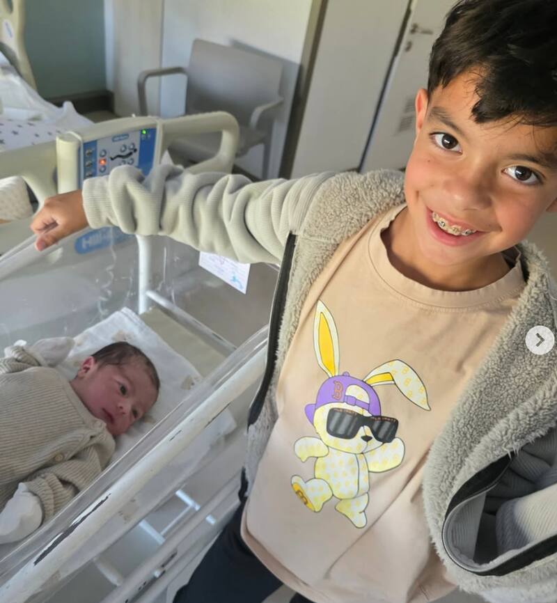 El hijo de Claudio Valdivia y Sabrina Sosa.