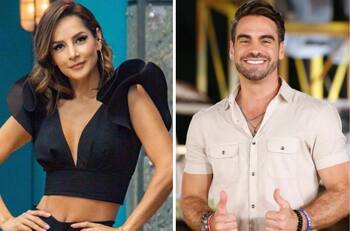 Carmen Villalobos y Frederik Oldenburg confirman romance con intensa sesión de besos