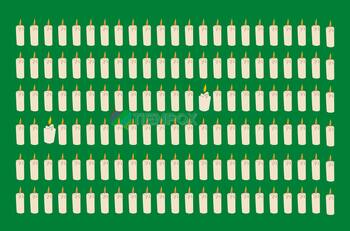 Test Visual: Te invitamos a encontrar las dos velas distintas en menos de 5 segundos