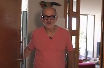 Paulo Brunetti le prestó varios muebles: Así es el amplio departamento de Luis Gnecco