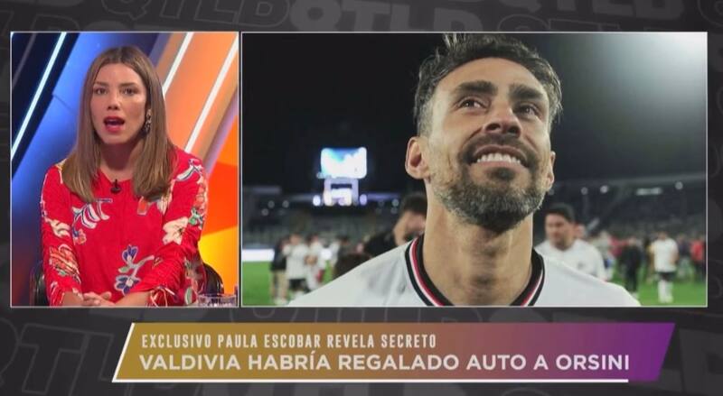 Jorge Valdivia le habría regalado un lujoso auto a Maite Orsini.