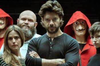 Lanzan escena inédita de La casa de Papel quinta temporada