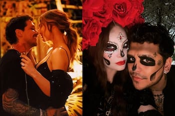 Belinda y Nodal: Sus momentos más románticos del 2021