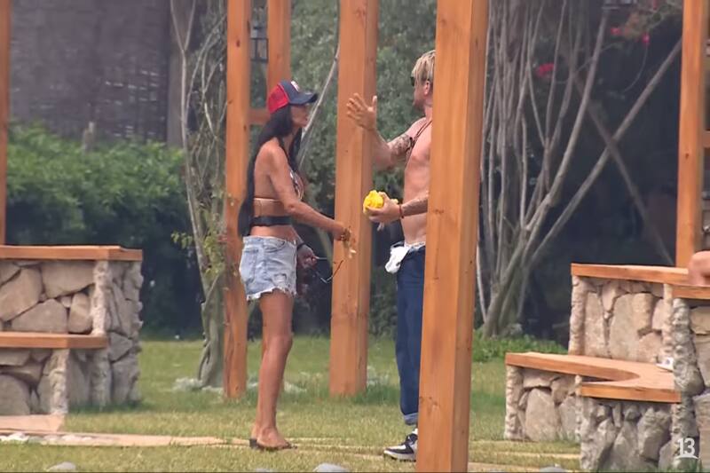 Pamela Díaz y Junior Playboy casi a los golpes en "Tierra Brava"