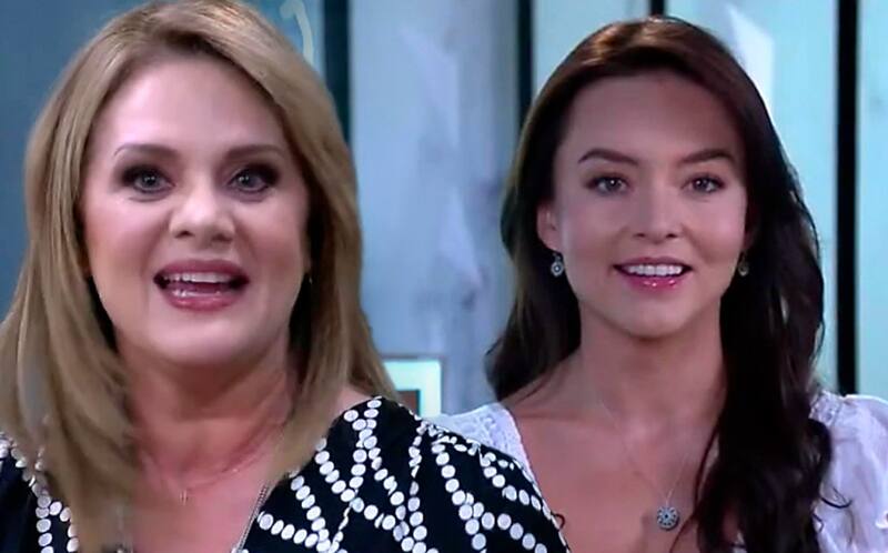 Las actrices participaron en "Vencer el pasado"