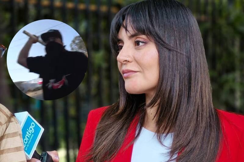 y el peligro que vivió en plena transmisión