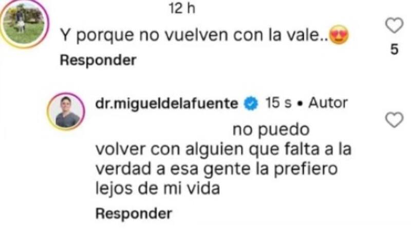 El odontólogo arremetió contra Miguel de la Fuente.