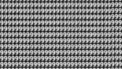 Test visual: ¿Eres capaz de ubicar el número 8 en menos de 10 segundos?