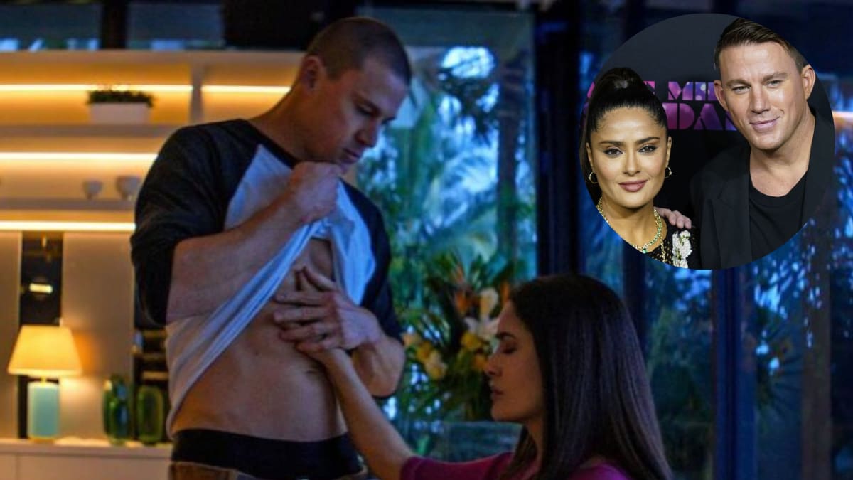 Salma Hayek casi muere en una escena sensual con Channing Tatum