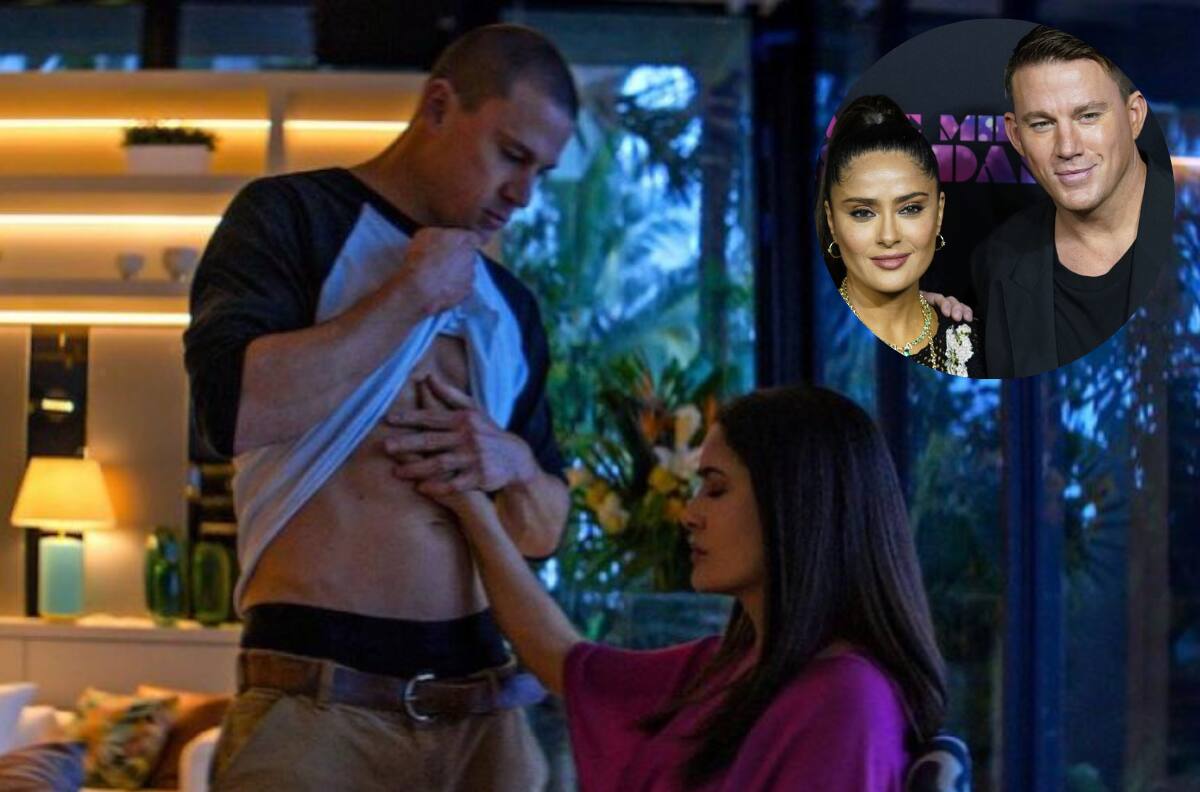 Salma Hayek casi muere en una escena sensual con Channing Tatum