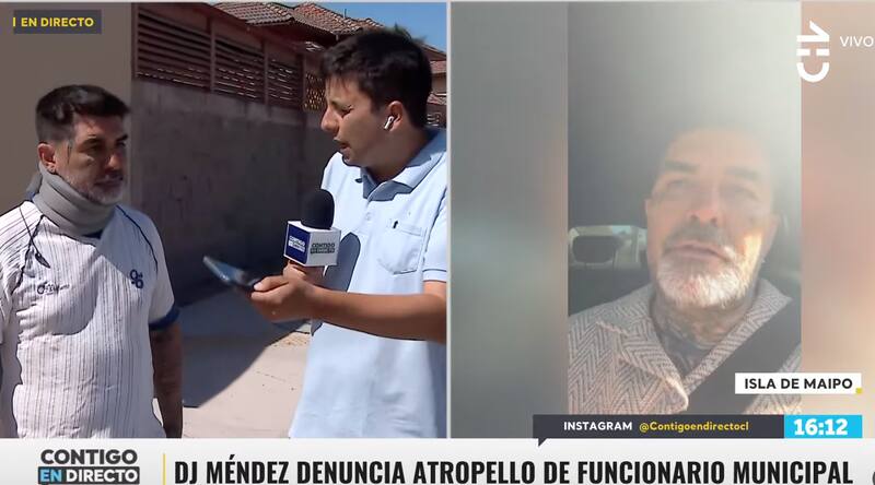 El cantante sufrió brutal atropello.