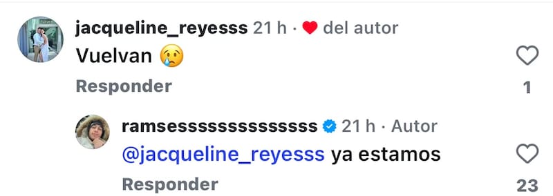 El deportista confirmó su reconciliación con Coté López.