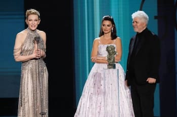 Cate Blanchett se convierte en la primera actriz en ganar el Goya Internacional