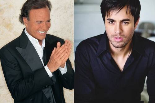Julio Iglesias y Enrique Iglesias distanciados desde hace una década