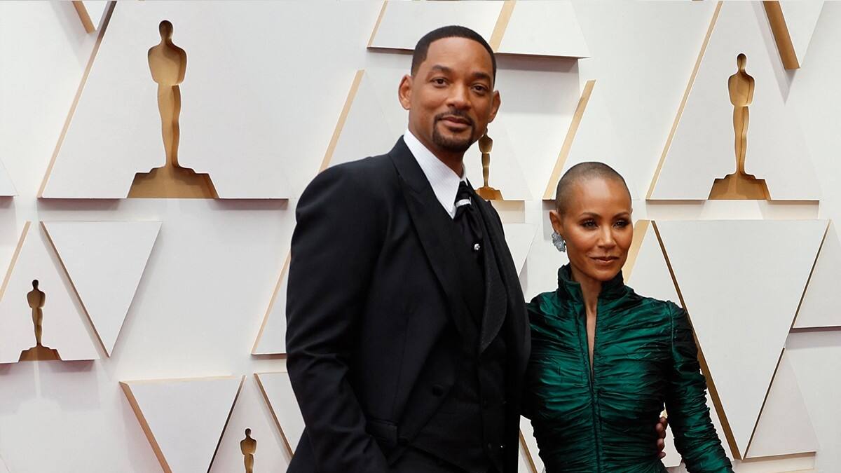 ¿Se está riendo?: Video capta supuesta reacción de Jada Pinkett Smith tras golpe a Chris Rock