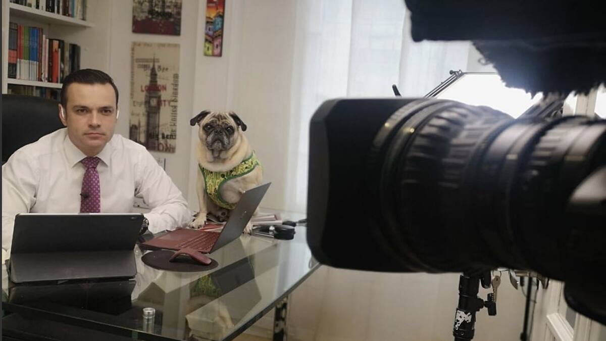 Juan Diego Alvira reveló la verdad detrás de su peculiar peinado