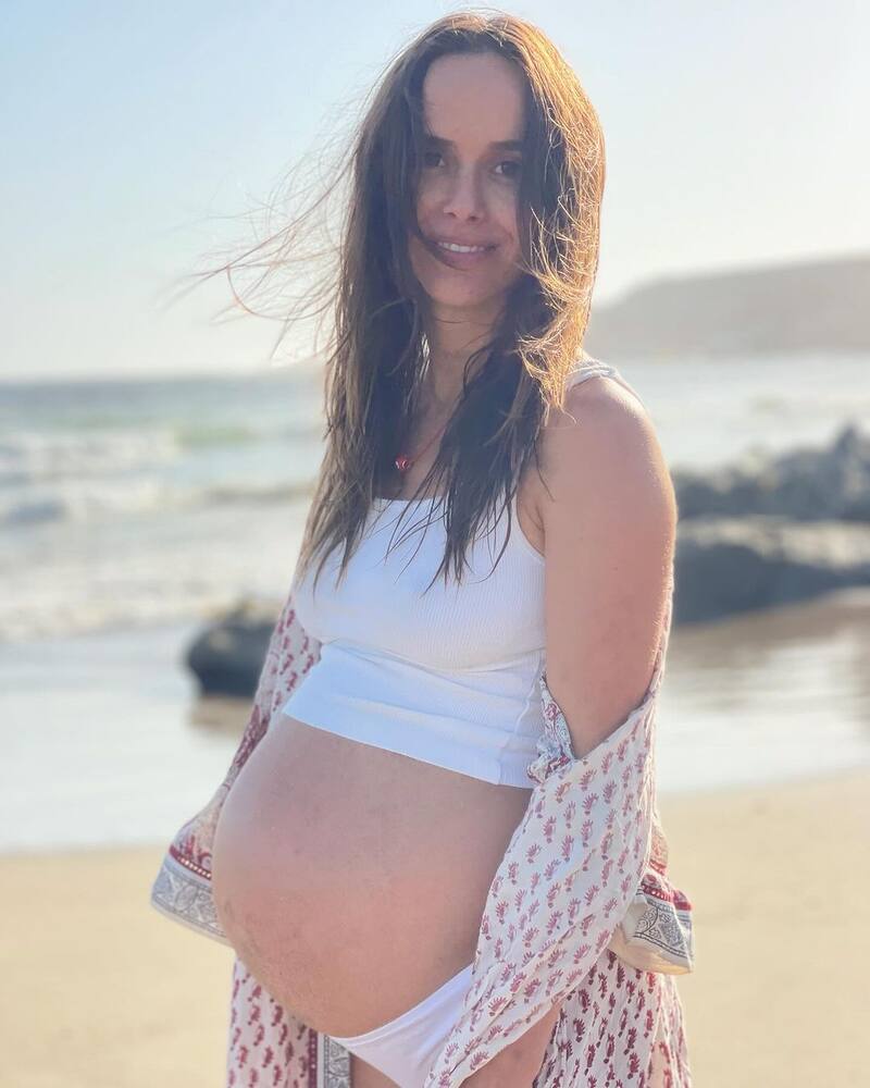 Juanita Ringeling está a días de dar a luz y así lo evidenció en su perfil de Instagram. - Créditos: Instagram