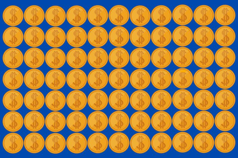 ¿Eres capaz de encontrar la moneda que se diferencia de las demás?