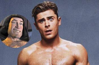 Zac Efron: por su nuevo cambio de look es comparado con Lord Farquaad, He-Man y Hulk