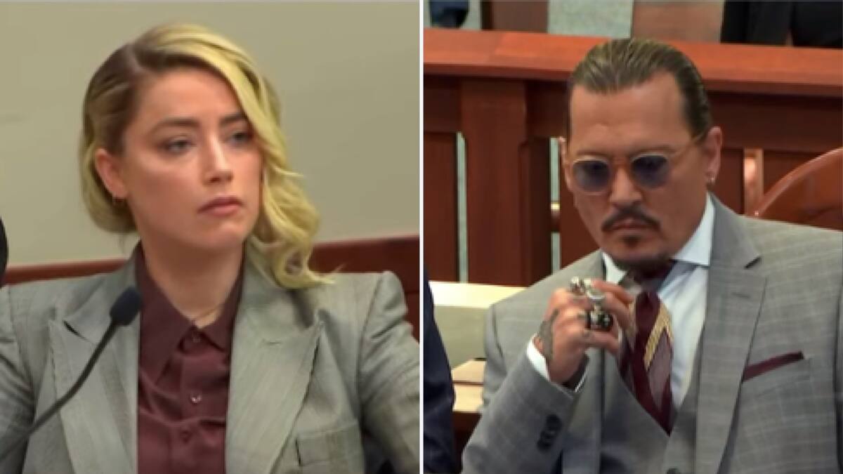 Johnny Depp y su ojo morado durante su luna de miel con Amber Heard: "La señora Heard me golpeó"