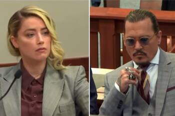 Johnny Depp y su ojo morado durante su luna de miel con Amber Heard: "La señora Heard me golpeó"