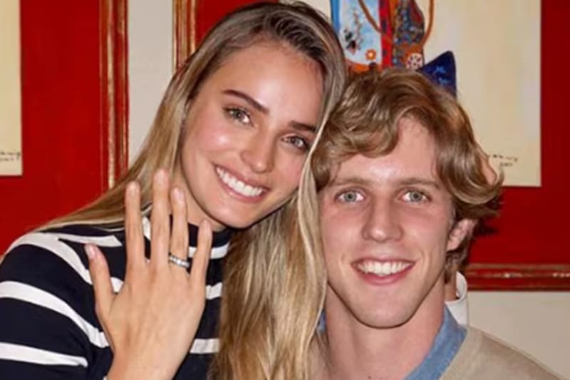 La pareja duró solo dos años de casados.