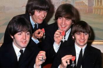56 años: El día que The Beatles recibió la Orden del Imperio británico