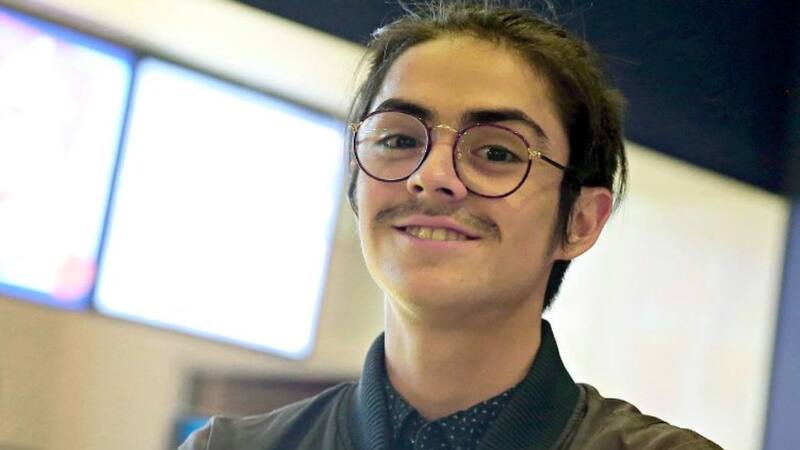 Lucas Bolvarán esta estudiando actuación.