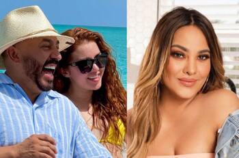 Lupillo Rivera se reencuentra con su exesposa, Mayeli Alonso, quien lo tachó de amargado