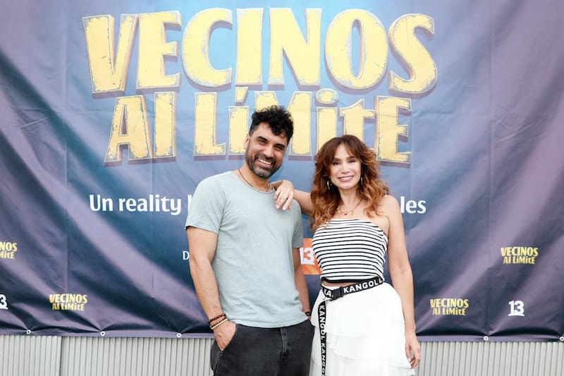 Y su compañero de casa en el nuevo reality Vecinos Al Límite.
Foto: Canal 13