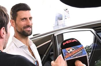 VIDEO | Súper Nole: 3 días después de ganar el US Open Novak Djokovic llegó a Valencia para jugar Copa Davis