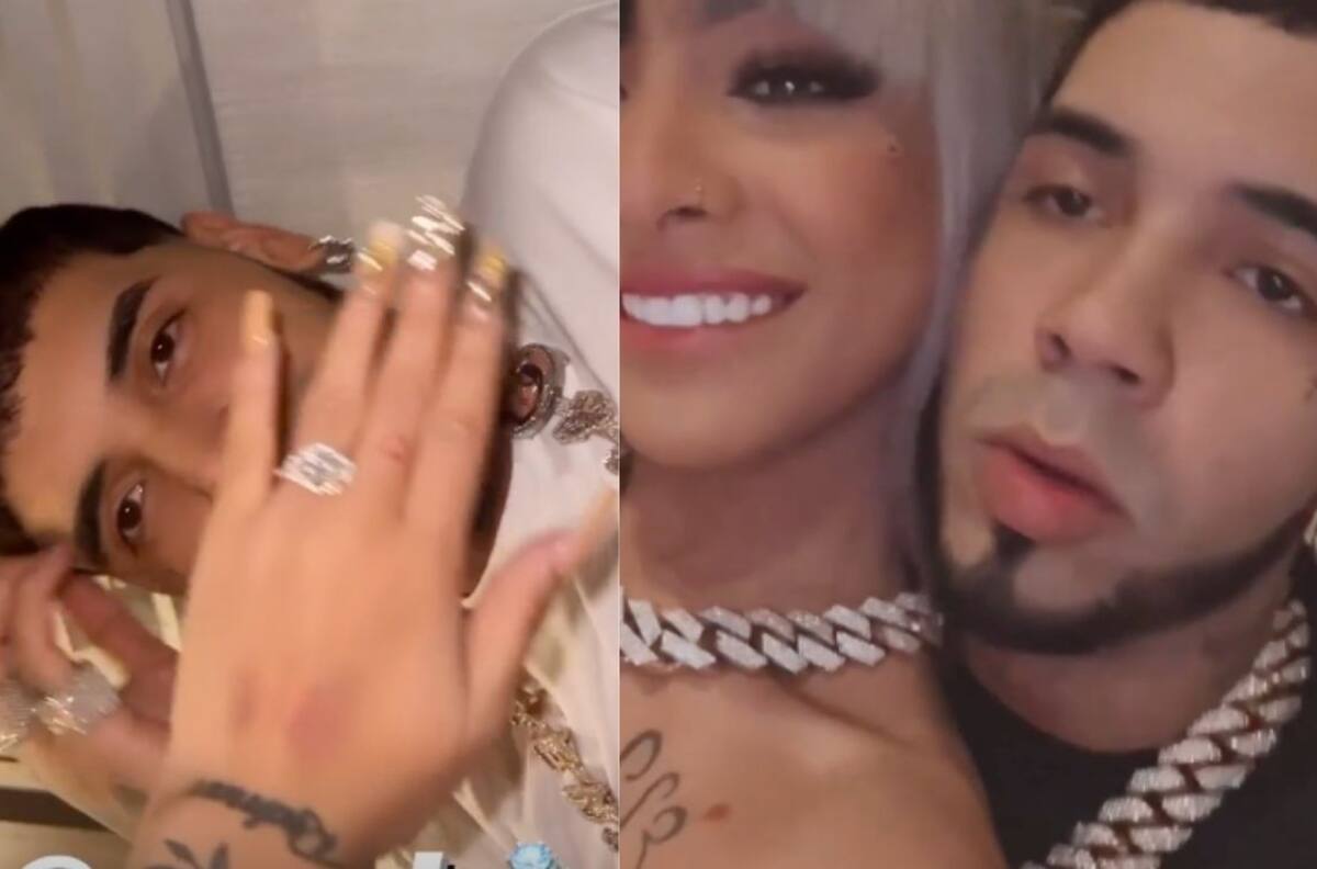 ¡Se comprometieron! Anuel AA le entregó un brillante anillo de compromiso a Yailin la más viral