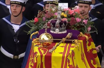 La invitada inesperada en el funeral de la reina Isabel