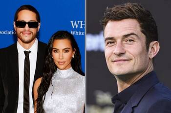 Pete Davidson se refugia en los consejos de Orlando Bloom para superar a Kim Kardashian